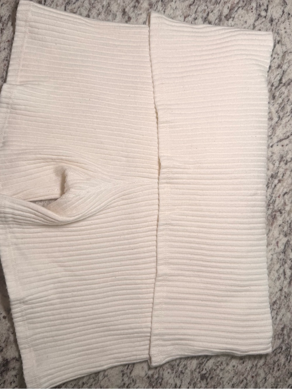 ♡ Joah Brown NWT Foldover Shorts in Natural Luxe Knit - Picture 10 of 10